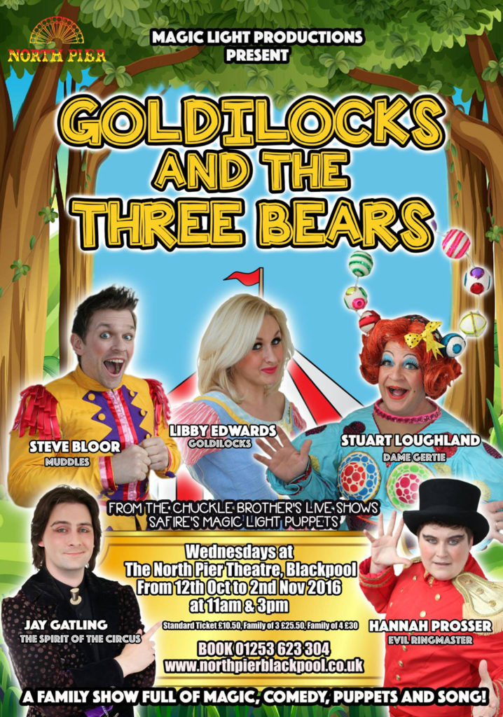 goldilocks-three-bears-blackpool-north-pier