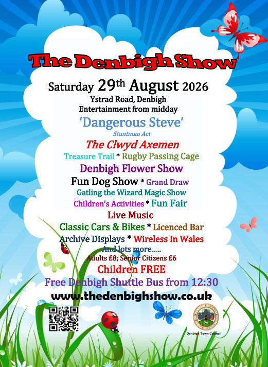 Poster for the Denbigh Show 2026